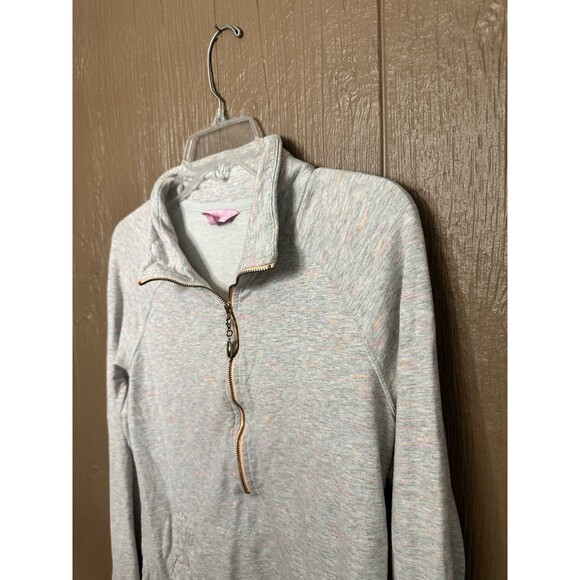 Lilly Pulitzer Women's 3/4 Zip Skipper‎ Pullover "Sunny State of Mind"  Size M - Picture 2 of 6